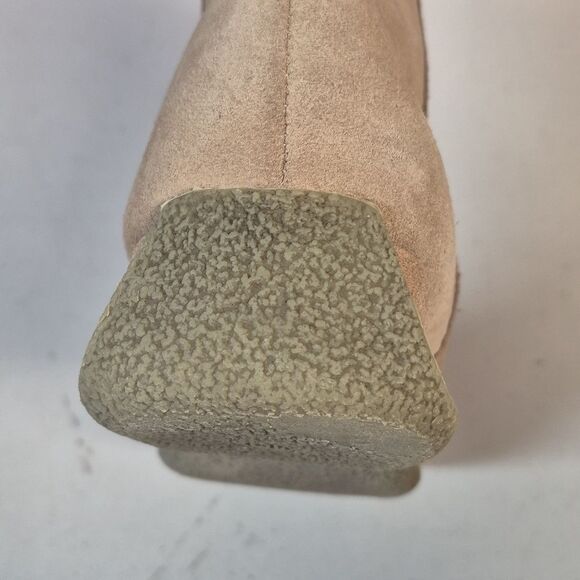 Diana Ferrari Bonnie Size 10 Knee High Taupe Suede Boots - Picture 4 of 11